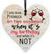 I Only Drink Prosecco Gifts for Women Wall My Birthday Novelty Prosseco Sign Handmade Hanging Wooden Heart Plaque Processco Quote
