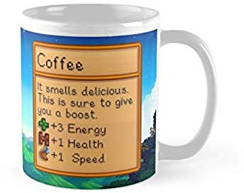 NA Taza de café estándar Stardew Valle Taza Taza del té de 11 onzas Premium Calidad imprimió Taza Ideas únicas Gifting para Friendcoworkerloved OnesOne Tamaño