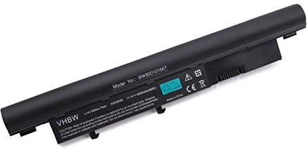vhbw batteria compatibile con Acer Aspire 3810T-XSH11DOM, 3810TZ, 3810TZ-413G32N laptop, notebook (4400mAh, 11,1V, Li-Ion)
