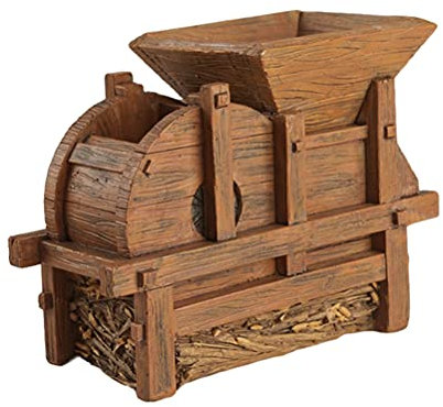 TOYANDONA 1 Pc Decoración De Maceta Macetas De Resina para Suculentas Jardineras para Plantas De Interior Macetero Imitación Madera Maceteros De La Casa De Campo Mini Cactus Pequeño Jugoso