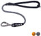 Floxik Kurzführer grau für Hunde ⌀ 8mm | reflektierende Kurzleine aus Kletterseilmaterial | optimal fürs Leinentraining & Freilauftraining