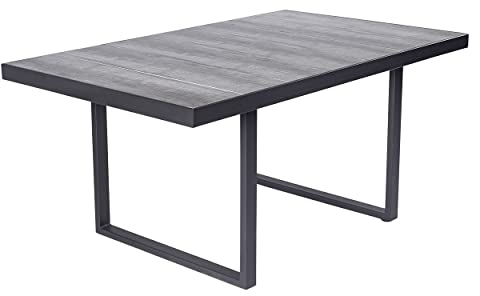 LC Garden »Keramo« Living Loungetisch Couchtisch 140x85x65cm grau-Mix