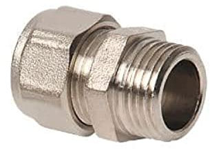 Fastwarm® 16mm x 1/2 Male Iron Pump Connector