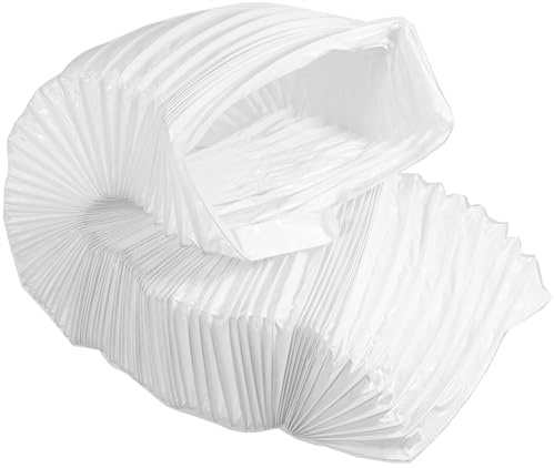 SPARES2GO Tuyau flexible rectangulaire en PVC pour ventilation et climatisation (220 mm x 90 mm, 3 mètres de longueur)