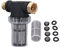 Sxhlseller Filtro per Tubo da Giardino, Filtro dell'Acqua in Linea con Filettatura da 3/4 Pollici per idropulitrice, Filtro per Acqua per Campeggio