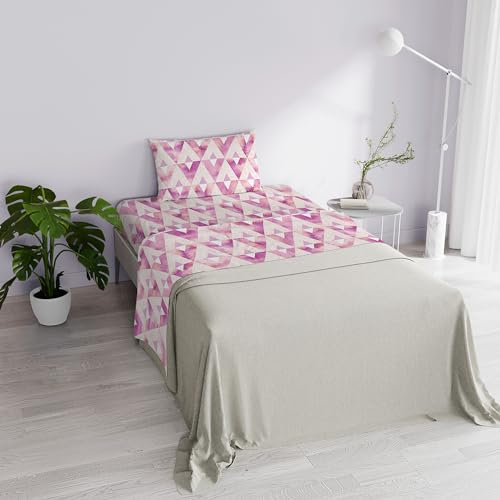 Italian Bed Linen Bettwäsche Dafne 100% Mikrofaser, französisches Bett, Kinki