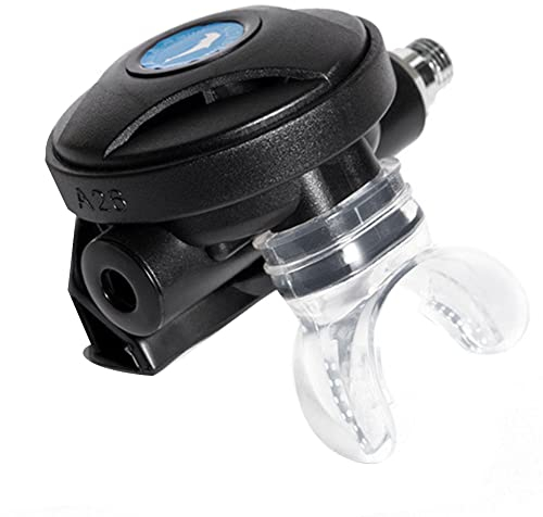 Widybord Scuba Diving 2. Stufe Atemregler Professionelle Unterwasser Scuba Dive Octopus Tauchregler AusrüStung ZubehöR-Schwarz