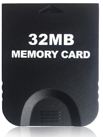 Memory Card for GameCube, 32MB High Speed Game Memory Card for Wii Console/NGC, Plug And Play Game Console Accessories