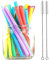Bubble Tea Paille,Paille Reutilisable,Pailles Multicolores,Paille Lavable,Pailles Réutilisables en Boba,Pailles Colorés,avec 2 Brosses de Nettoyage,pour Smoothie,Thé à Bulles,Milk-shake