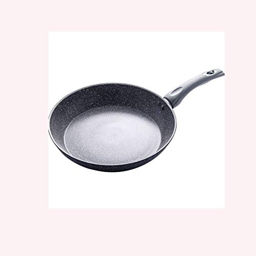 YIHANSS Iron Frying Pan - Pancake Pan, Non-Stick Coating, Pizza Frying Pan, Omelette Omelette Pan, Easy to Clean, Gray, 28cm