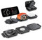 JARGOU 3 in 1 Wireless Charger,Foldable Travel Wireless Charger Station for iPhone 16/15/14/13/12 Series,Apple Watch Charger for iWatch 9/Ultra 2/Ultra/8/7/6/SE/5/4/AirPods 2/3/Pro