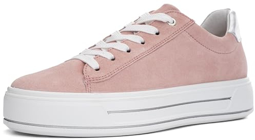 ara Damen Canberra Sneaker, Piggy,Silber, 39 EU Weit