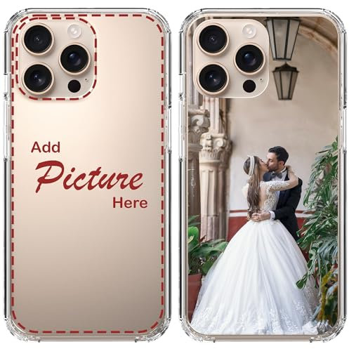 Handyhülle für das iPhone 16 Pro Max Hülle selbst gestalten Silikonhülle Dein Bild Motiv Design Personalisierte Schutzhülle Silikon Case eigenes Foto individuell Bedrucken erstellen