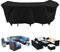 Housse de protection imperméable pour meubles de jardin et terrasse 6 à 8 places Extra Large 70 x 70 x 70 cm Protection supérieure