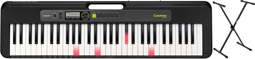 Casio Casiotone LK-S250 61-key Lighted-key Portable Arranger with Stand
