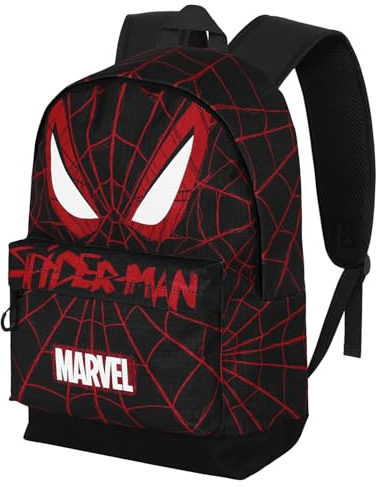 Marvel Spiderman Vision-FAN HS Rucksack 2.2, Schwarz, 31 x 44 cm, Kapazität 24 L