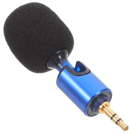 VINTORKY Miniature Microphone for Camera Portable Mini Microphone Easy Plug-in and Noise Reduction Technology for Live Streaming Home Use