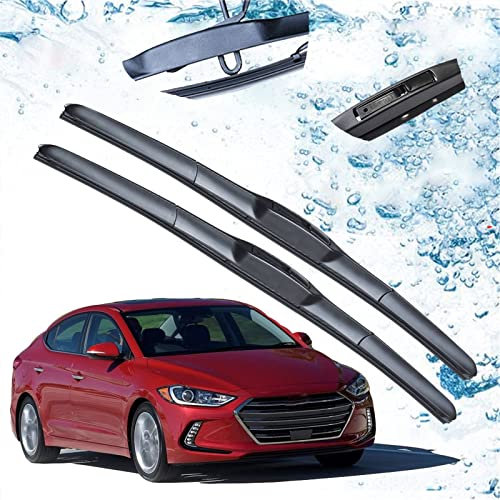 ,per Hyundai,per Elantra AD 2016 2017 2018 2019 Accessori Spazzole per tergicristalli Anteriori,per taglierina per Auto