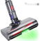 Brosse compatible avec les aspirateurs Dyson V7, V8, V10, V11 et V15, tête de brosse remplaçable avec entraînement direct et 4 LED pour parquet, sols durs et moquettes.