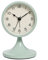 Marchfunny Metal Kids Alarm Clock Vintage Silent Desk Clock with Luminous Hands Easy to Read Large Dial for Children Bedroom Study Area Hard-wearing Construction(Green)