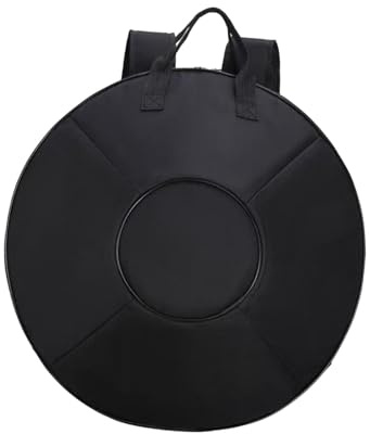Handpan-Tasche 56 cm Oxford-Stoff wasserdicht, Transporttasche für Percussion-Instrumente mit Doppelschultergurten, Aufbewahrungskoffer für Handpan