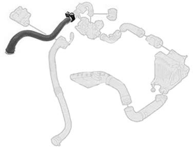 Borg & Beck BTH1271 Turbo Hose To Fit Ren Megane Scenic 1 5DCi 02-08