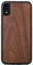 Woodcessories - Bumper Case kompatibel mit iPhone XR Hülle Holz Walnuss