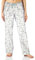 Amazon Essentials Pantalon de Pyjama en Popeline Femme, Blanc Cactus, L