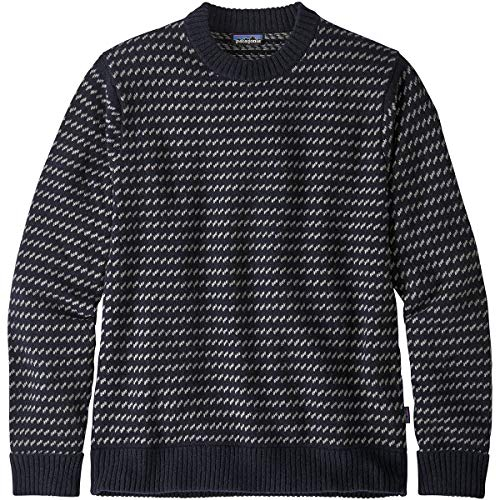 PATAGONIA 50655-CNY M's Recycled Wool-Blend Sweater Sweatshirt Hombre Classic Navy Tamaño M