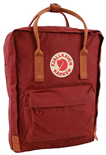 Fjällräven Rucksack Kånken, Ox Red-Goose Eye, 38 x 27 x 13 cm, 16 L, 23510-326-908