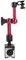 Oudtinx Magnethalter für digitale Messuhr, magnetisch, verstellbar, Rot