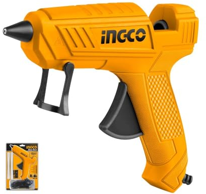 Ingco gg148 Pistola Termocollante 100 W Per Colla A Caldo Con Due Stick Di Colla Inclusi
