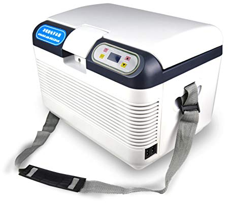 FACAI Frigorífico 12l, Refrigerador Pequeño, Caja De Calefacción y Refrigeración, Car Home Automóvil Semiconductor De Doble Núcleo De Dos Usos para Automóviles, Casas, Oficinas, y Dormitorios