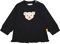 Steiff Baby Girls Kapuze Teddykopf ohne Squeezer Sweatshirt, Navy, 62