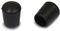 ajile Embout Rond Caoutchouc Noir de Protection Finition pour Tube de Diamètre EXTÉRIEUR 14 mm - Sachet de 16 pièces - EVT114x16