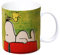 Logoshirt® Peanuts - Snoppy & Woodstock - Authentic Peanuts I Taza de café de Porcelana, 300 ml I Apta para lavavajillas y microondas I En Caja de Regalo de Color I Diseño Original con Licencia