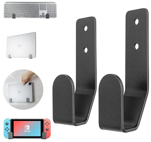 otuiaim Steel Wall Mount Universal for keyboard, Universal for Wired Wireless Gaming Mechanical Keyboards, compatible with Logitech/Razer/Microsoft/Kensington, etc., for Thickness < 2.5cm