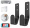 otuiaim Acciaio Supporto da Parete per Tastiera, Universale per Tastiere con Filo/Wireless Gaming meccanica, compatibile con Logitech/Razer/Kensington ecc. per dispositivi con spessore < 2.5cm
