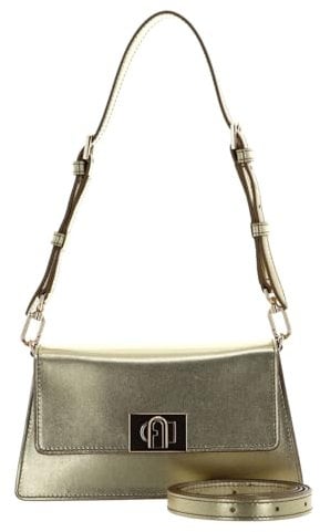 Furla Zoe Mini Shoulder Bag Color Gold