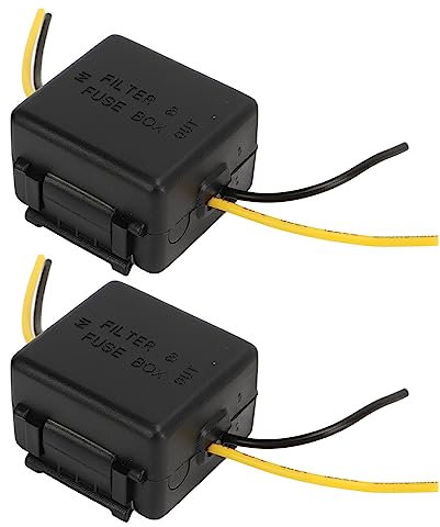 Filtro di Alimentazione per Auto Rumore Anello di Terra Soppressore Isolatore Filtro Antirumore per Auto Filtro Audio Stereo per Auto 12V Riduttore di Isolamento Acustico per