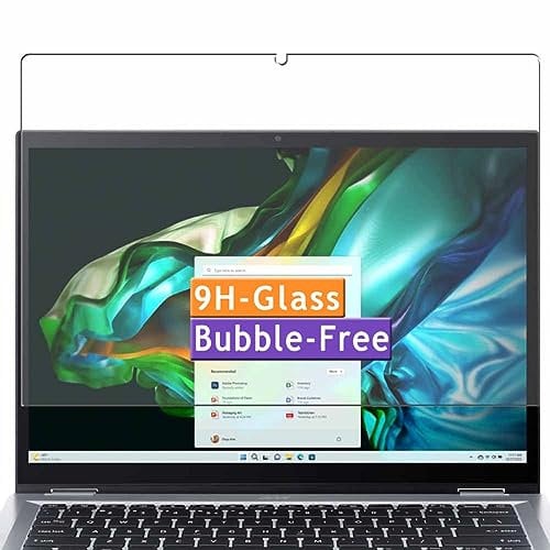 Vaxson Tempered Glass Screen Protector, compatible with Acer Aspire 3 Spin 14 A3SP14-31PT 14 Laptop Visible Area, 9H Film Protectors Guard