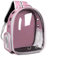 Katzenrucksack Bubble Capsule - Outdoor Tragetasche für Haustiere, Entdecken, Wandern und Reisen für Katzen und kleine Hunde (Pink)