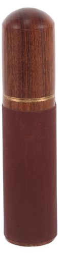 VICASKY Tragbares Streichholzrohr Aus Holz Und Metall 3.15X0.71 Zoll Kompakte Aufbewahrungsbox Für Camping Outdoor Und Survival Kleine Gegenstände
