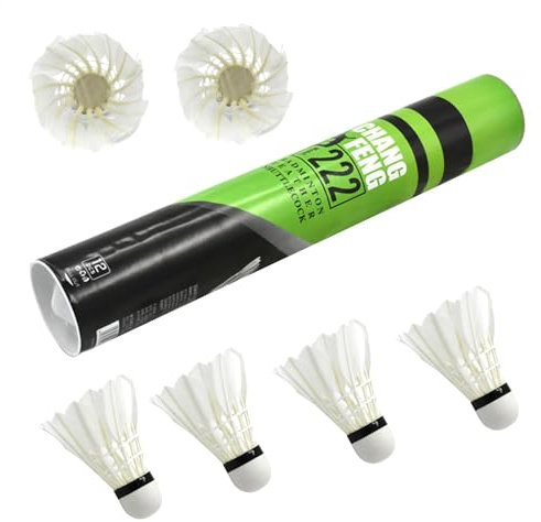 Feather Badminton Shuttlecocks, Training Shuttle Balls, High-Speed Shuttlecocks, Feather Badminton Balls, Indoor Shuttlecock Set, Outdoor Sports Shuttlecocks, Badminton Training Equipment, Speed Badmi
