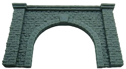 Twin Track Tunnel Portal N Gauge Model Train Portal Entrance Stonework Effect