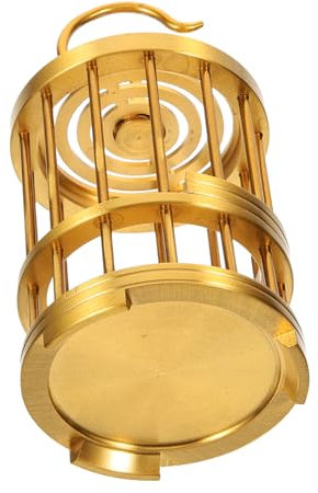 BESTOYARD Messing-vogelkäfig Zum Aufhängen Dekorativer Käfig-Ornament Vogelnest-Dekoration Hängender Vogelkäfig Für Draußen Geräumiger Käfig Für Kleintiere