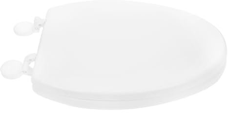 Tofficu Siège De Toilette Mousse Pour Salle De Bain Siège Confortable Et Facile à Installer Remplacement Pour Toilettes Standard