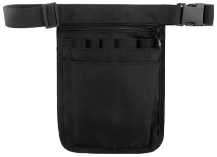 Krankenschwester Gürteltasche Verstellbare Krankenschwester Tasche,Gürteltasche Einzelhandel mit Mehreren Fächern Hüfttasche,für Pflegekräfte, Zahnärzte, Tierärzte