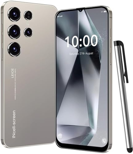 LilCost Smartphone 4G 6.3 pollici display HD, 3 GB di RAM + 32 GB ROM/fino a 256 GB, doppia fotocamera Dual SIM, sistema operativo Android 12.0, WiFi, Bluetooth, FM, telefono cellulare GPS (grigio)