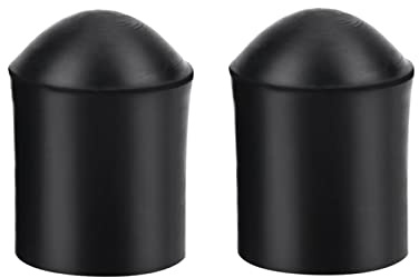 Ausla Kontrabass Stachelgummi Gummifußspitze Kontrabass Stopper Endkappen Schutz 2 Stück Schwarzes Zubehör für Kontrabass mit Rutschfester Bodenauflage